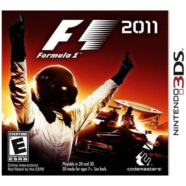 Nintendo 3DS F1 2011 Racing Game - Complete in Case | Authentic F1 Racing Experience for Handheld Gaming | Perfect for Commutes & Travel Entertainment