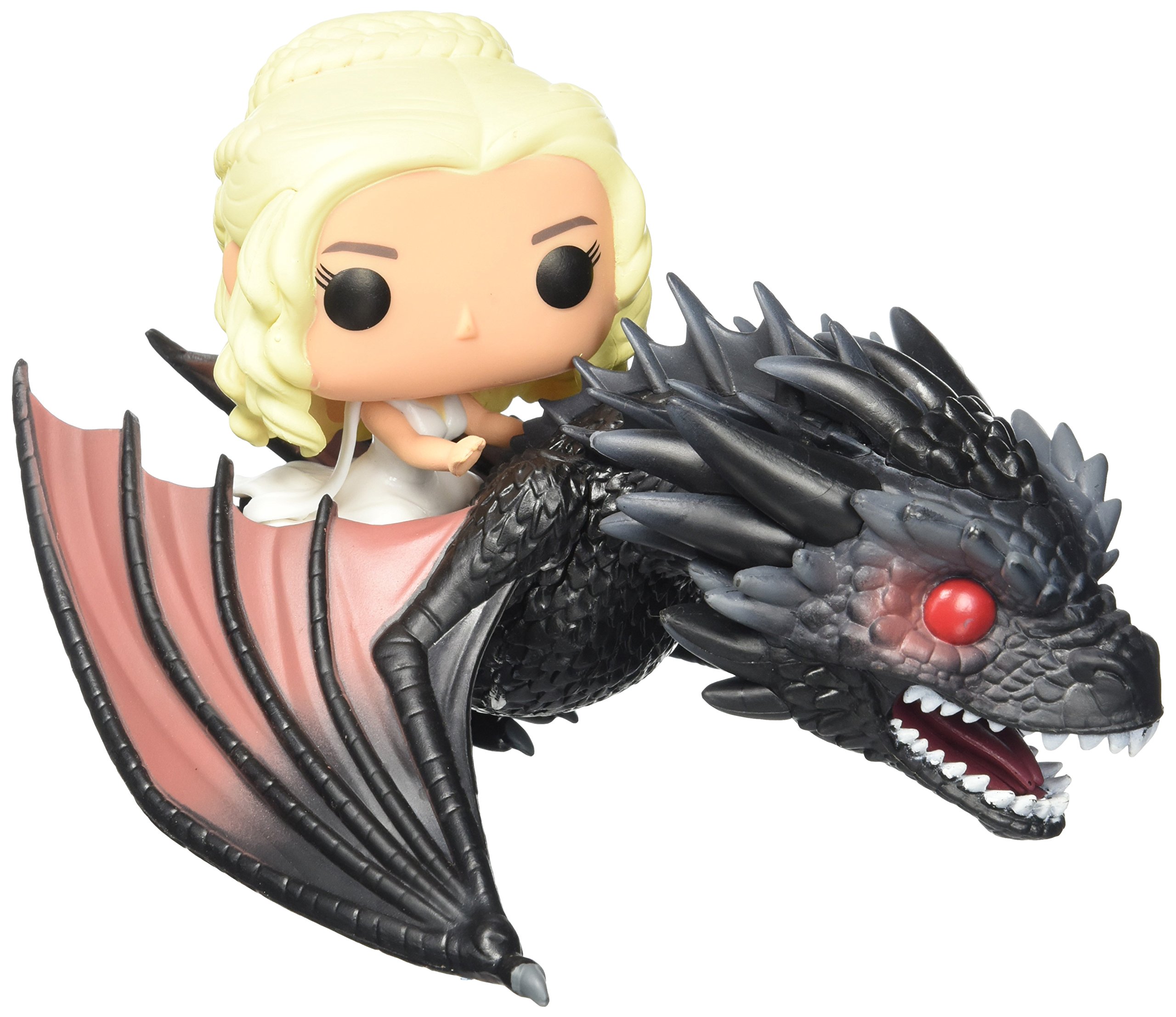 Funko Pop Rides: Game of Thrones Daenerys Targaryen with Dragon Collectible Vinyl Figure - Perfect for Display, Gifts & Game of Thrones Fans Collection