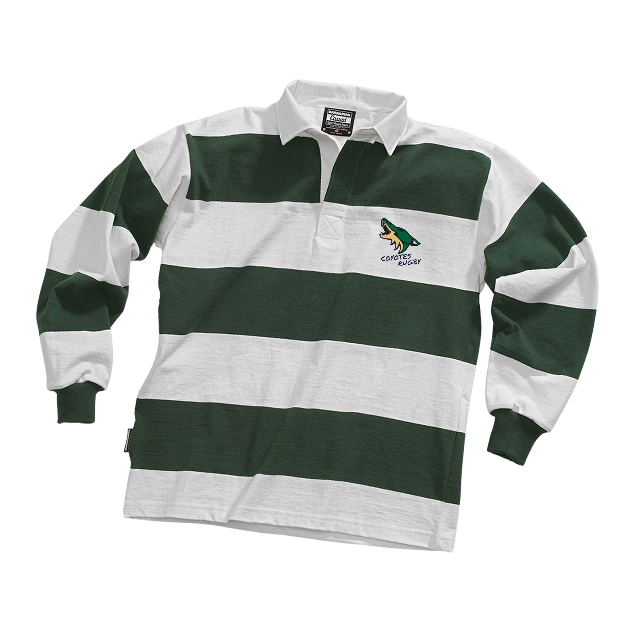 Lake & Co Coyotes Casual Weight Stripe Jersey - Comfortable Baseball Shirt for Men & Women - Perfect for Game Day, Tailgating & Casual Wear