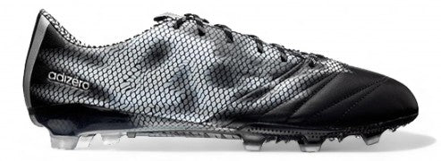 Adidas F50 adiZero V Leather FG Soccer Cleats - Black | Lightweight Football Shoes for Men | Perfect for Turf & Firm Ground Matches