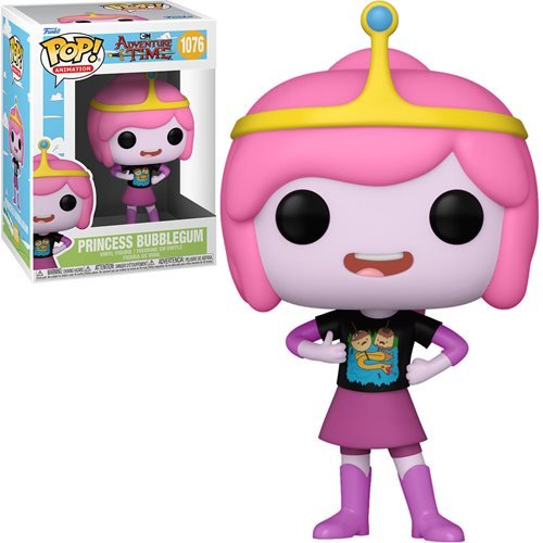 Adventure Time Princess Bubblegum Pop! Vinyl Figure Collectible Toy [1076] - Perfect for Fans, Display & Gift Giving