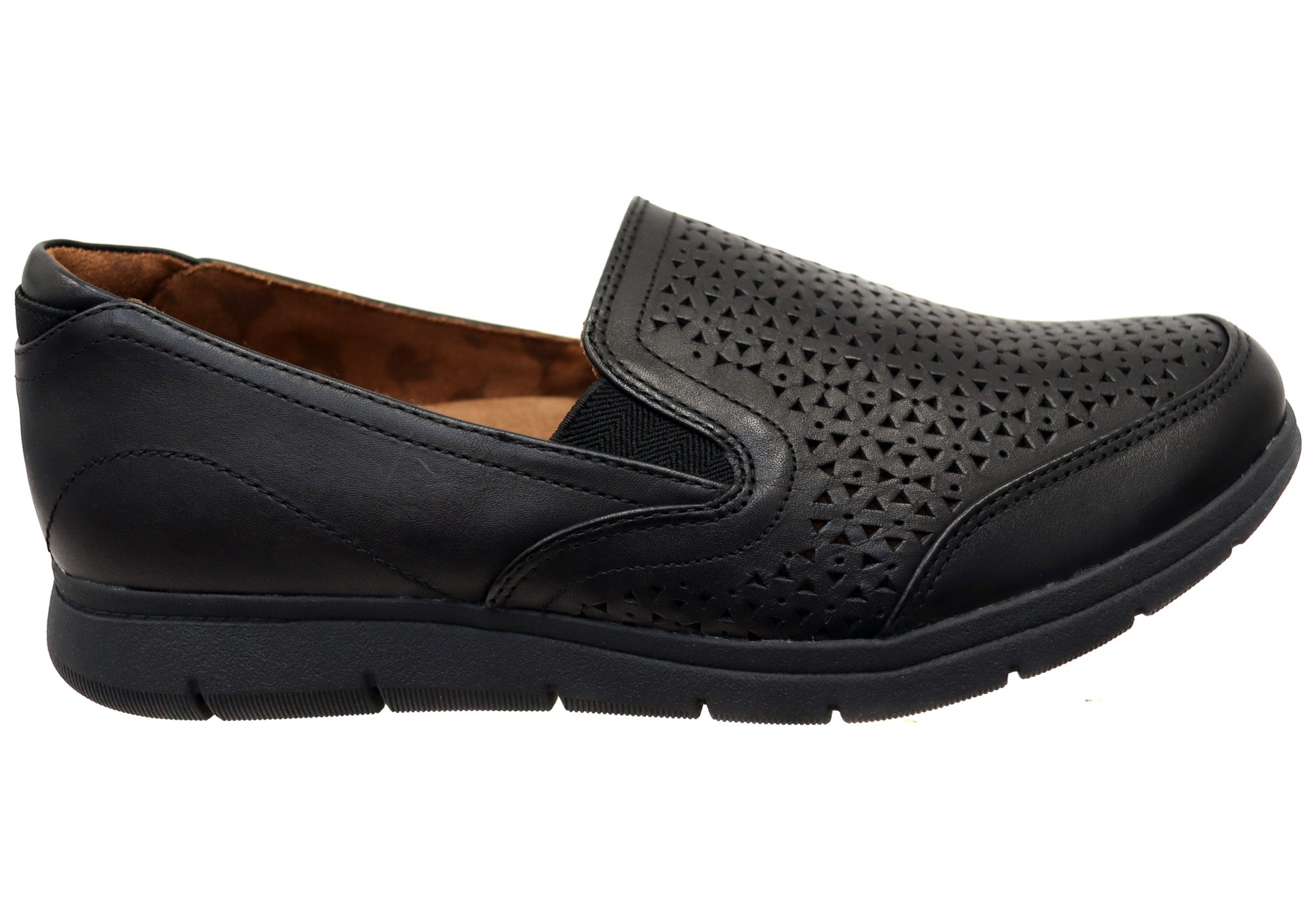 Cobb Hill Lidia Slip On Women's Comfortable Leather Loafers - Perfect for Work, Travel & Casual Wear