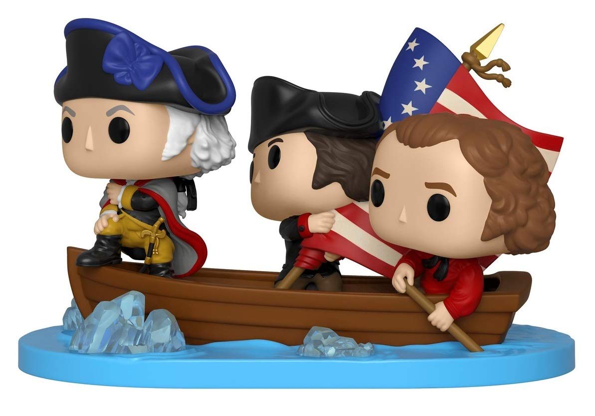 Funko Pop! Vinyl Figure - George Washington Crossing The Delaware #11 (Target Exclusive) | Collectible Historical Figure for Display & Gifts | Perfect for History Buffs & Pop Culture Collectors