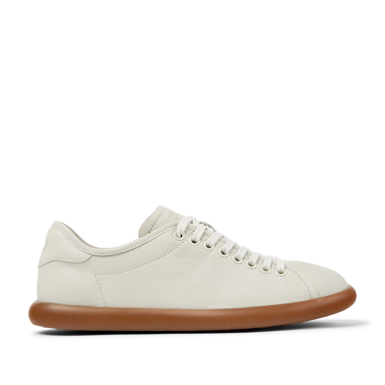 Camper Men's Pelotas Soller White Leather Sneakers - Comfortable Casual Shoes for Walking, Travel & Everyday Wear