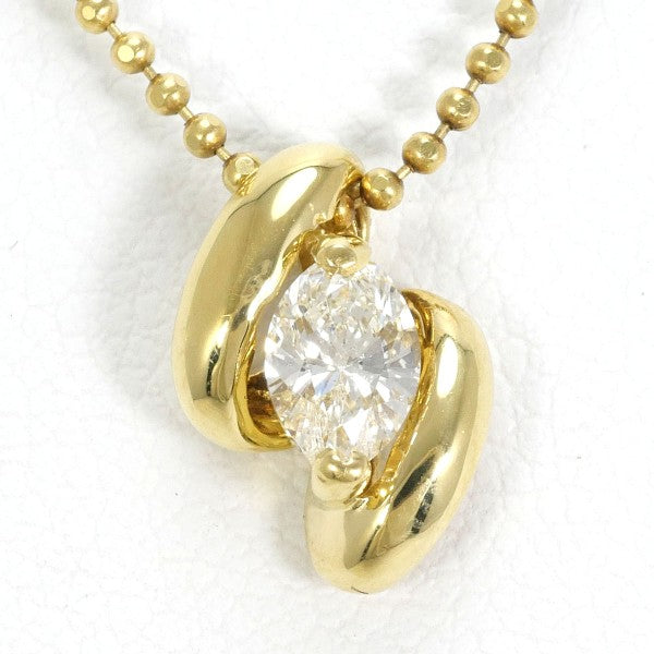 18K Yellow Gold Diamond Necklace for Women - Elegant & Luxurious Jewelry Gift for Anniversary, Wedding, Valentine's Day