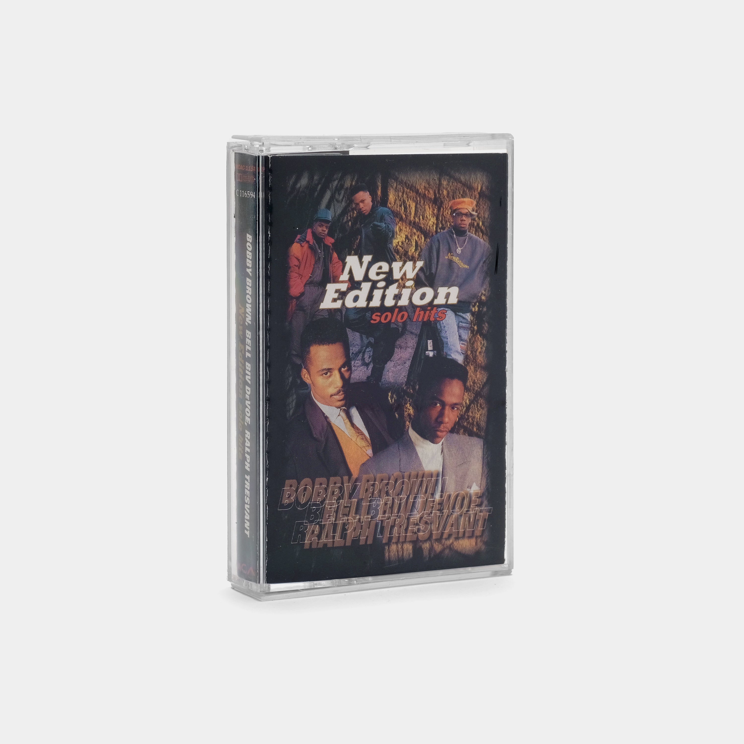 Bobby Brown, Bell Biv Devoe & Ralph Tresvant New Edition Solo Hits Cassette Tape - 90s R&B Music Collection for Cassette Players & Vintage Audio Enthusiasts