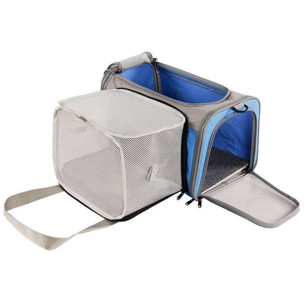 Portable Travel Pet Carrier Bag - Breathable Soft-Sided Dog & Cat Carrier for Car, Hiking, Walking - Multi-Functional Pet Kennel for Small to Medium Pets - Perfect for Travel, Outdoor Adventures & Daily Use