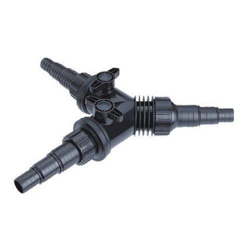 Y Piece Hosetail Fitting Flow Regulators & Filter Strainer - High Quality Brass Water Flow Control Valve for Garden Irrigation, Pool & Spa Systems