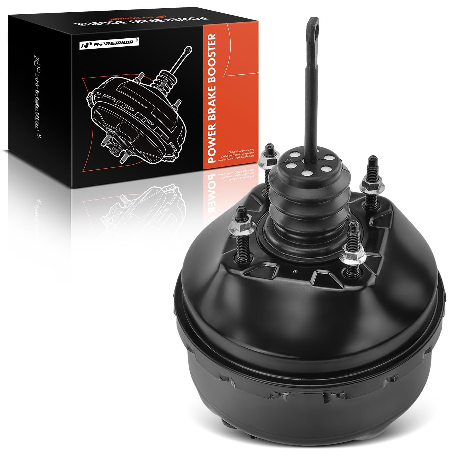 Premium Vacuum Power Brake Booster for 1997-2003 Chevrolet Malibu, Classic Cavalier, Pontiac Grand Am, Sunfire, Oldsmobile Alero & Cutlass - High Performance Replacement Part for Smooth Braking in City & Highway Driving