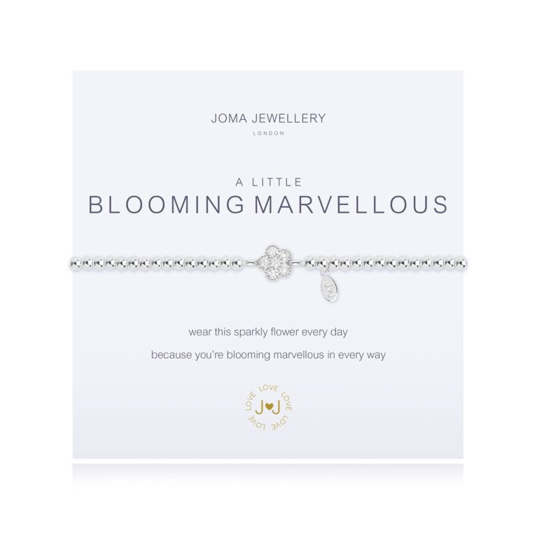 Joma Jewellery Bracelet - A Little Blooming Marvellous Flower Charm Bracelet for Women | Elegant Gift for Birthday, Anniversary & Special Occasions | Perfect for Everyday Wear & Formal Events