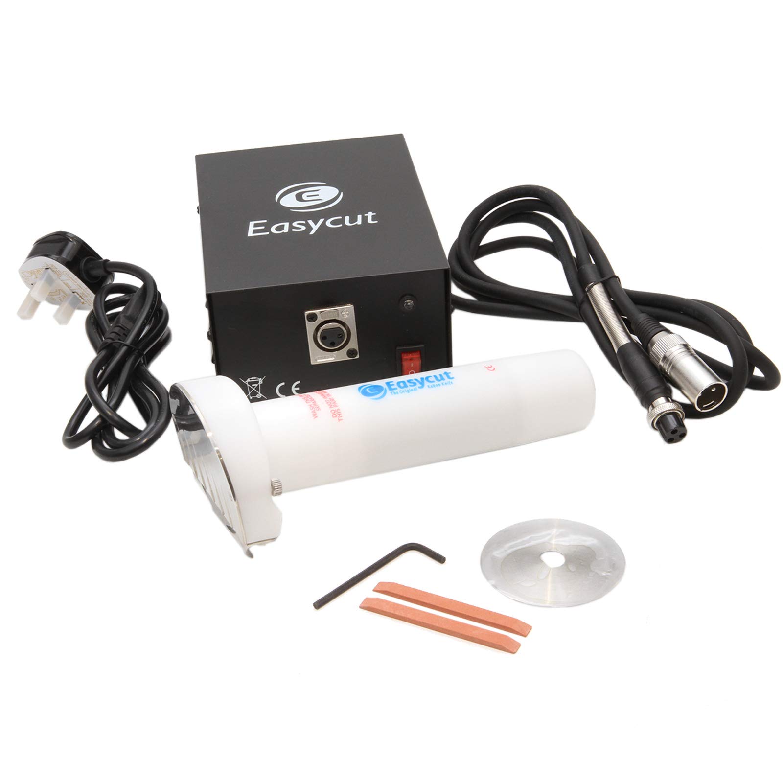 Electric Doner Kebab Knife - eZone EASYCUT Meat Slicer with Free Holder | Professional Kebab Cutter for Shawarma, Gyro & Slicing Meat | Commercial & Home Kitchen Use