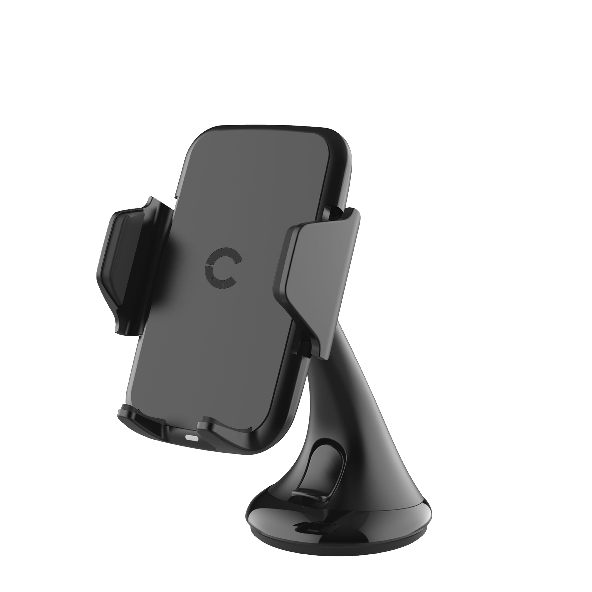 Fast Wireless Phone Charger with Secure Window Mount - Qi-Certified for iPhone & Android - Perfect for Cars, Trucks & Travel