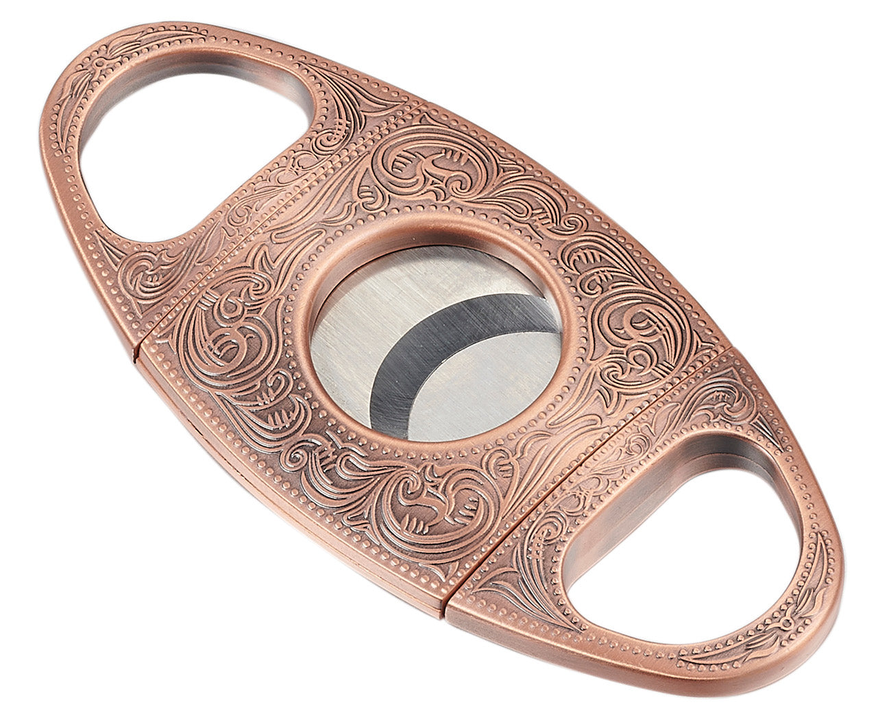 Vintage Wild West Style Antique Copper Cigar Cutter - Perfect for Cigar Aficionados, Collectors & Western Theme Parties