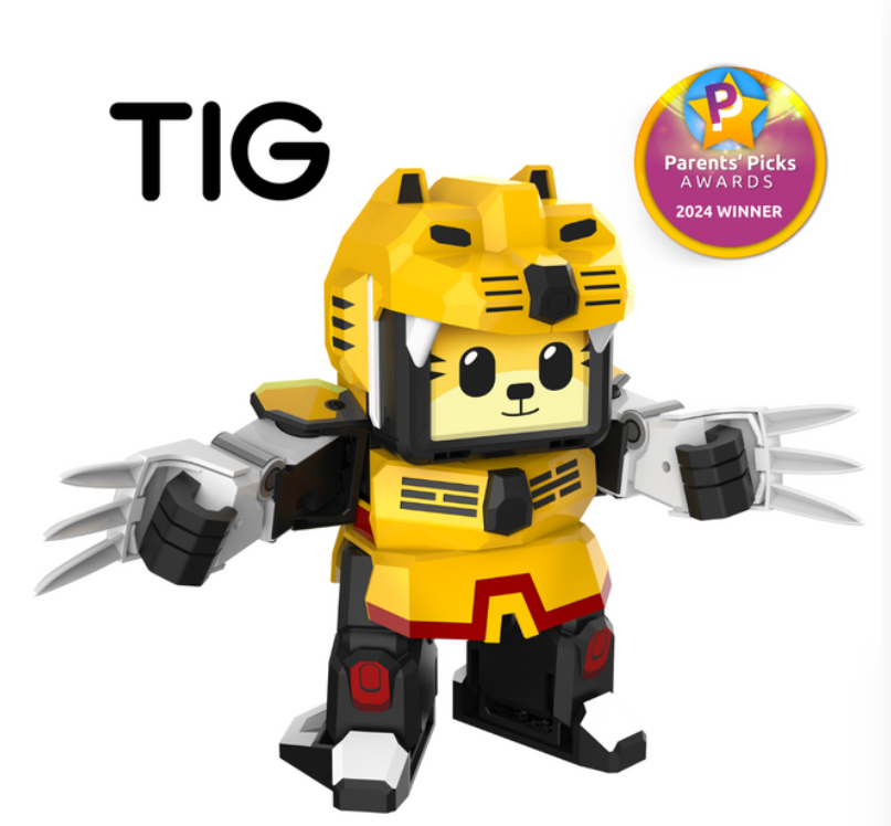 Robotis Tig Robot Kit - Programmable STEM Robot for Kids & Adults | Perfect for Learning Coding, Robotics & DIY Projects at Home or School