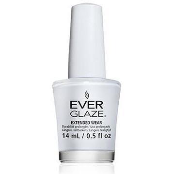 China Glaze Ever Glaze White Noise Nail Polish - 0.5 oz (15ml) #82328 - Long Lasting High Shine Finish for Salon Quality Manicures at Home or Professional Use