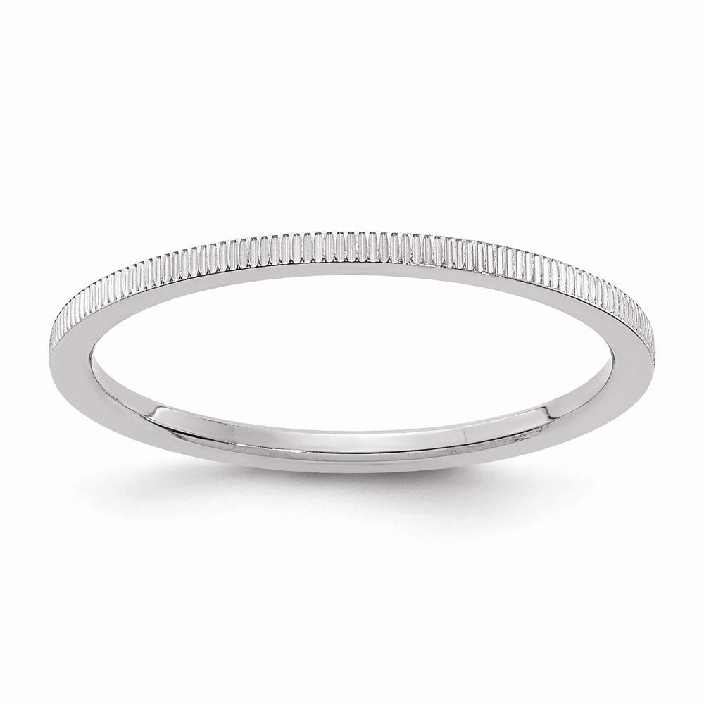 10K Rose Gold, White Gold & Yellow Gold Stackable Band Rings for Women - 1.2mm Thin, Multiple Sizes - Perfect for Layering, Wedding Bands, Anniversary Gifts & Everyday Jewelry