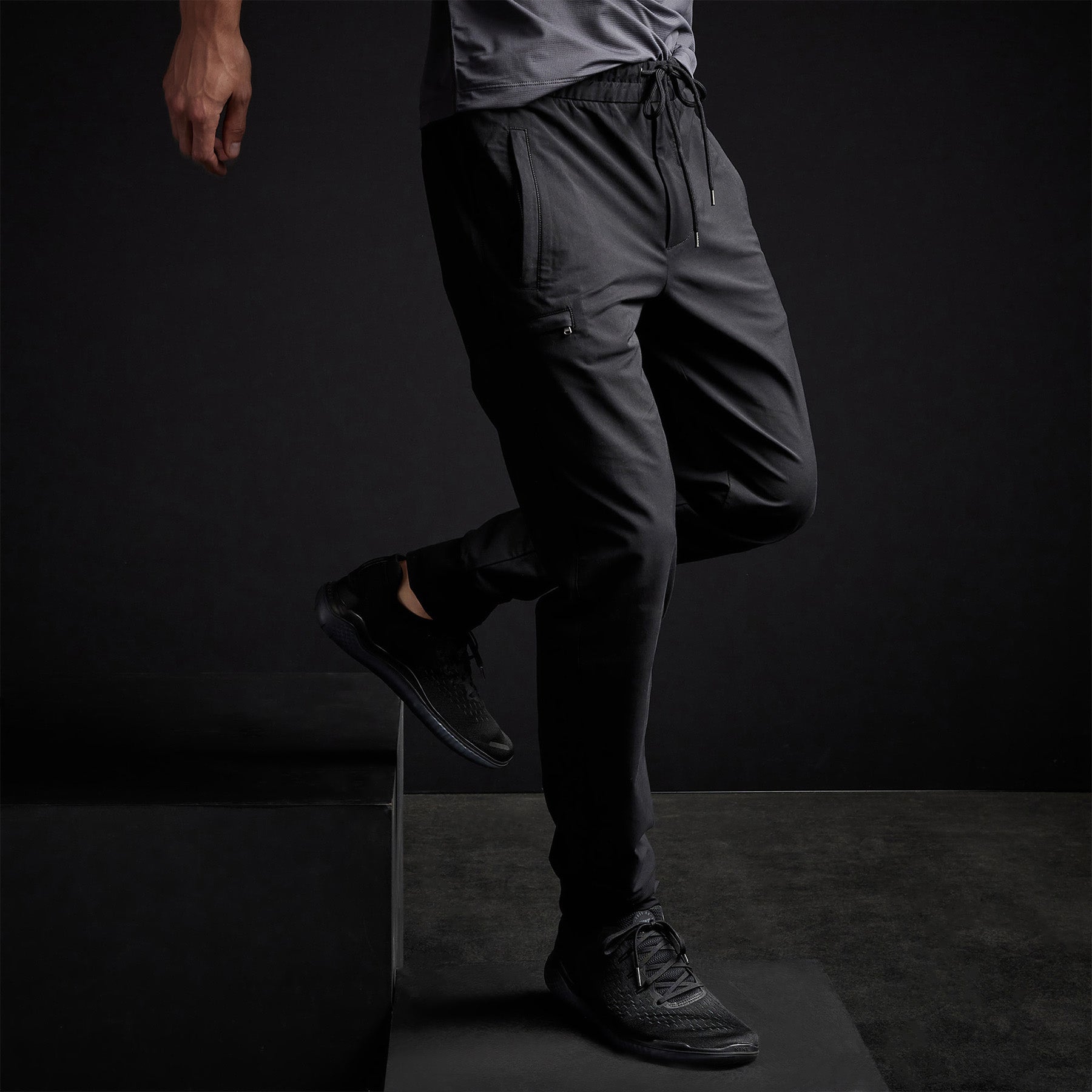 High-Performance Cotton Pants for Men & Women - Breathable & Comfortable Black Workout & Casual Pants | Perfect for Gym, Yoga, Running & Everyday Wear