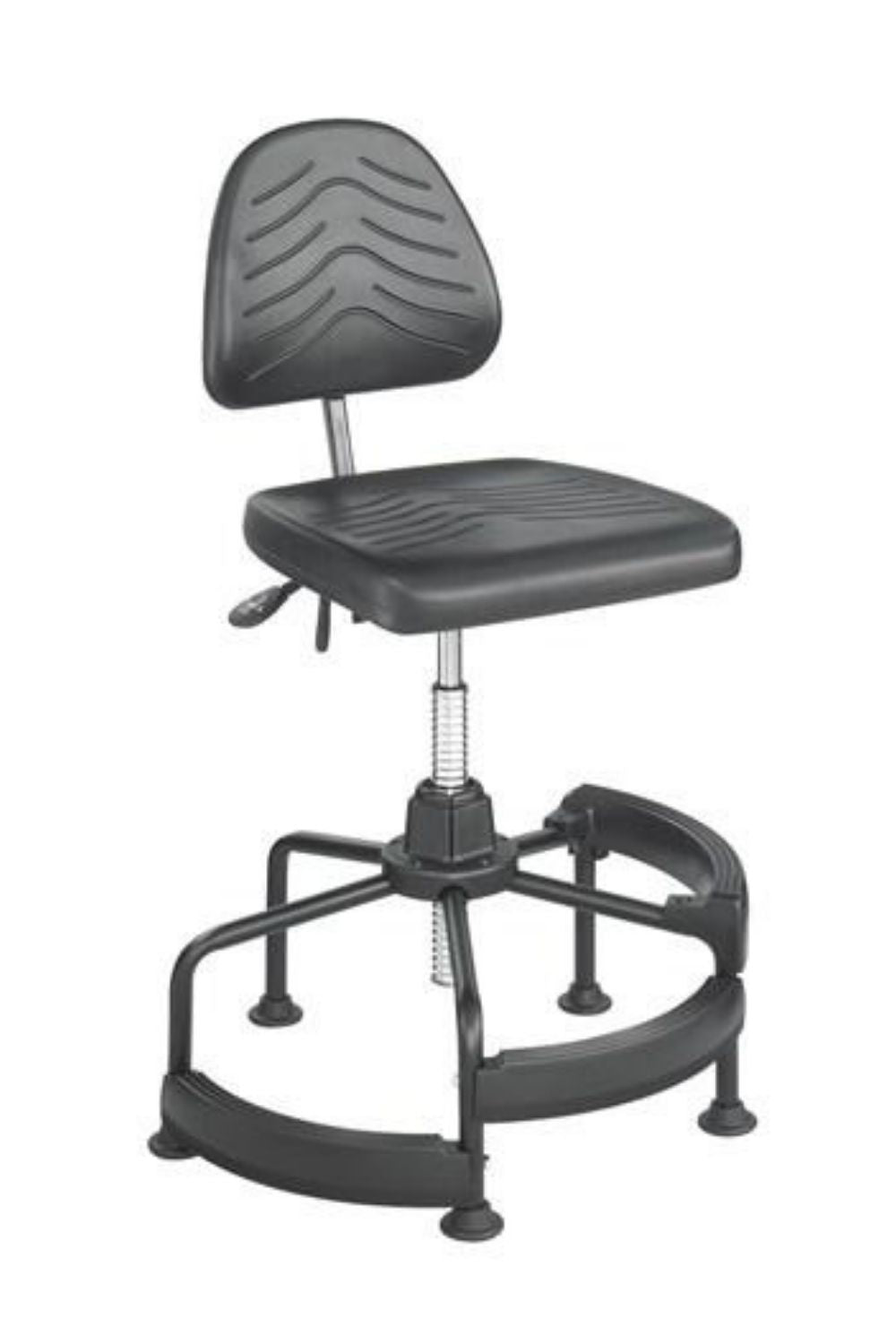 Safco 5120 Task Master Polyurethane Deluxe Industrial Chair - Heavy Duty Office Chair for Warehouse, Workshop & Factory Use