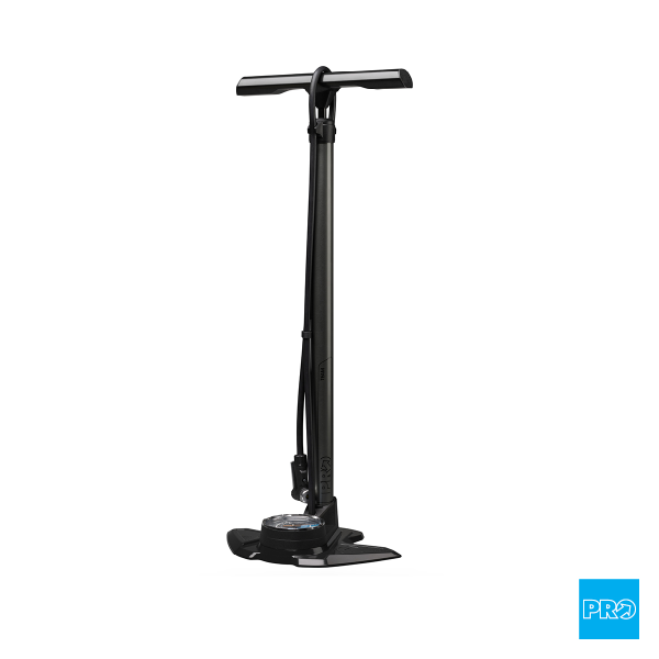 Pro Team High Pressure Bike Floor Pump - Bicycle Tire Inflator for Road & Mountain Bikes | Perfect for Home, Garage & Cycling Enthusiasts