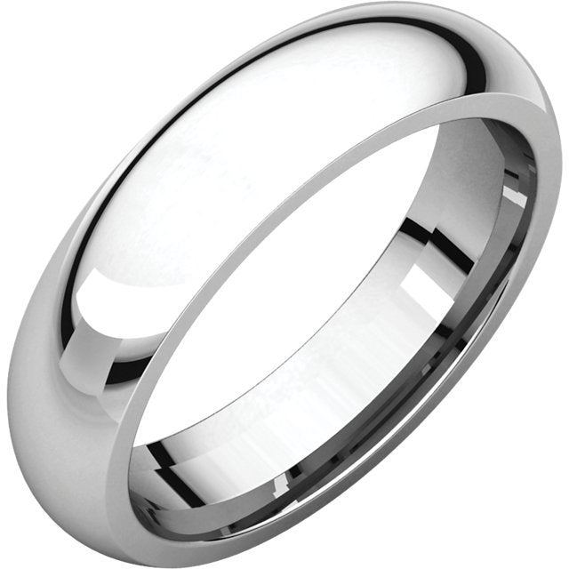 14K Gold 5mm Comfort Fit Wedding Band for Women - Elegant & Durable Ring for Engagement, Anniversary & Everyday Wear