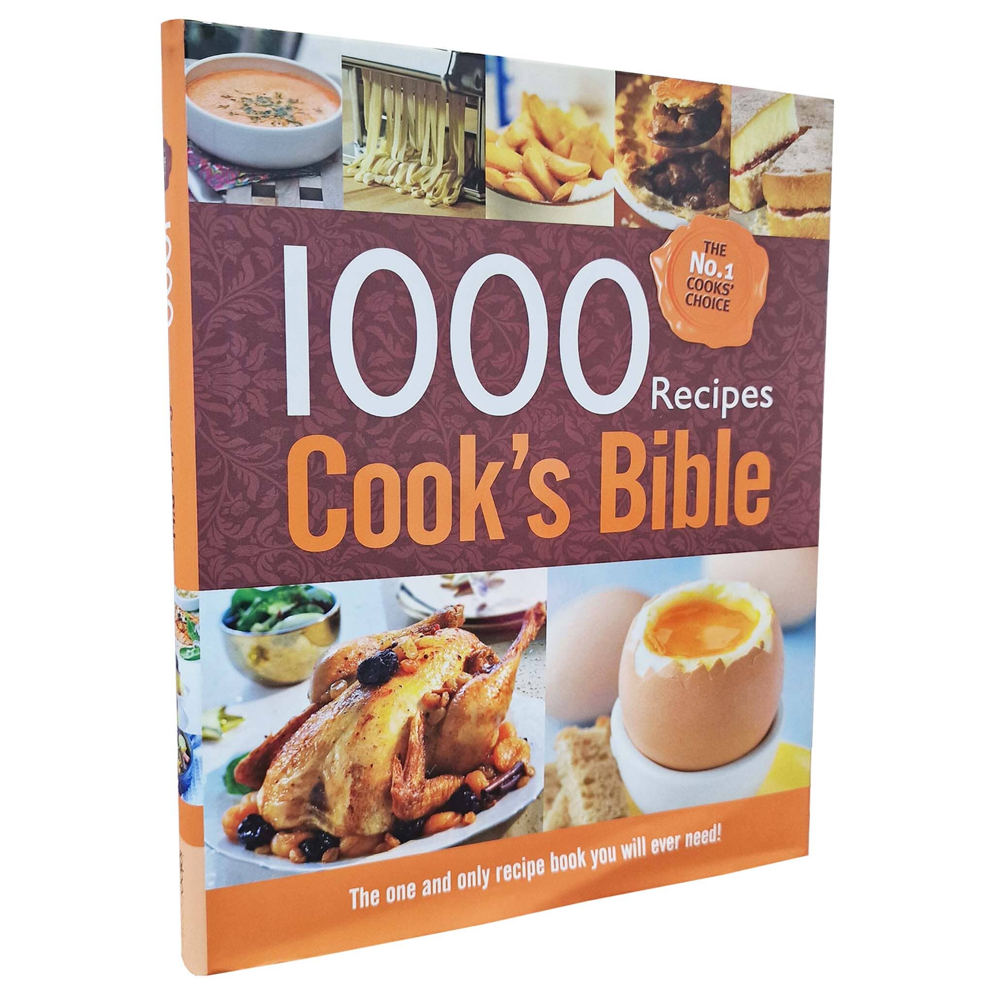 1000 Recipes Cookbook: The Ultimate Cook's Bible - Hardback Edition for Home Chefs & Culinary Enthusiasts | Perfect for Gifting, Kitchen Reference & Cooking Inspiration