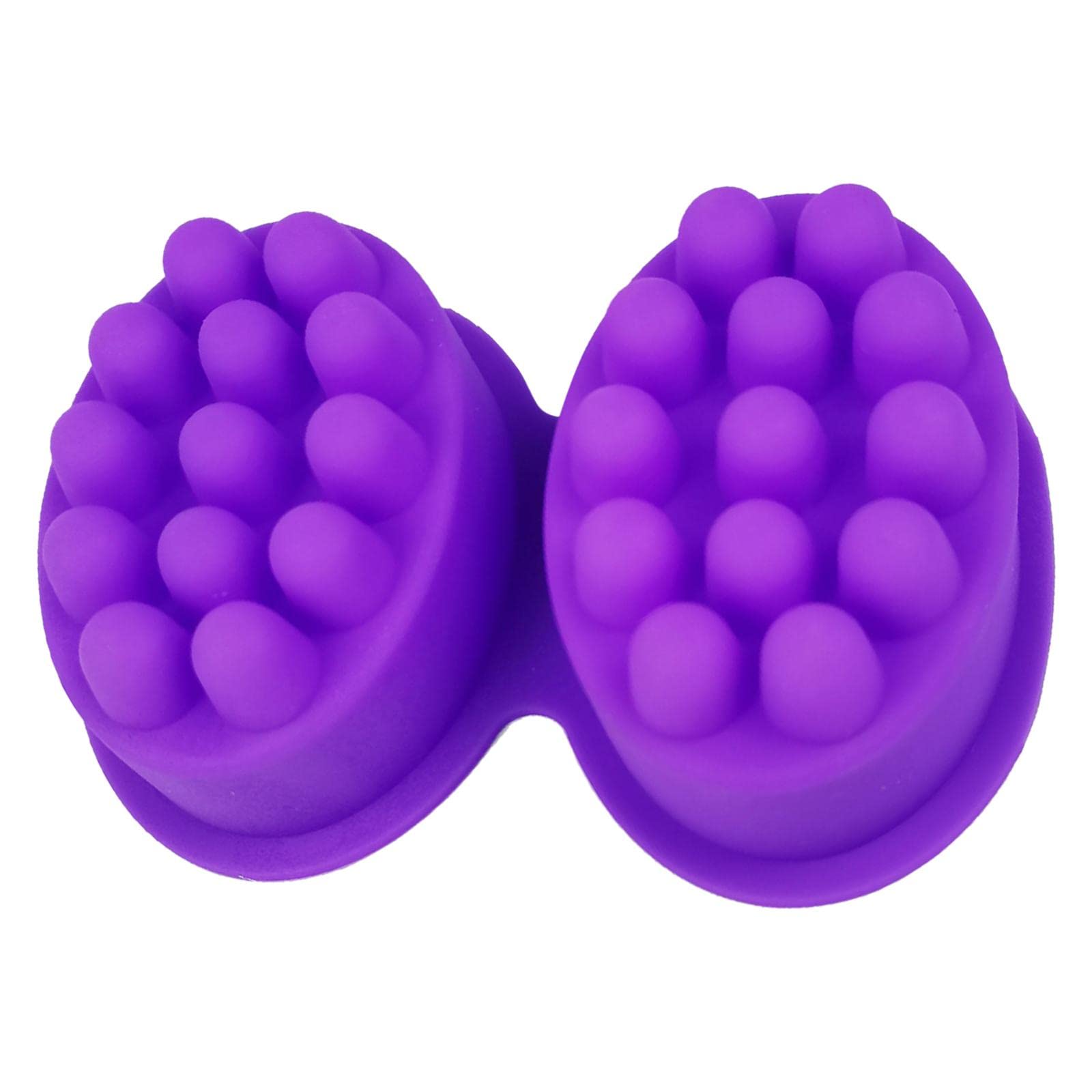 Premium Silicone Massage Bar Soap Mold - 2 Cavities Handmade Soap Mould for DIY Bath & Body Products - Perfect for Aromatherapy, Spa Gifts & Home Crafting