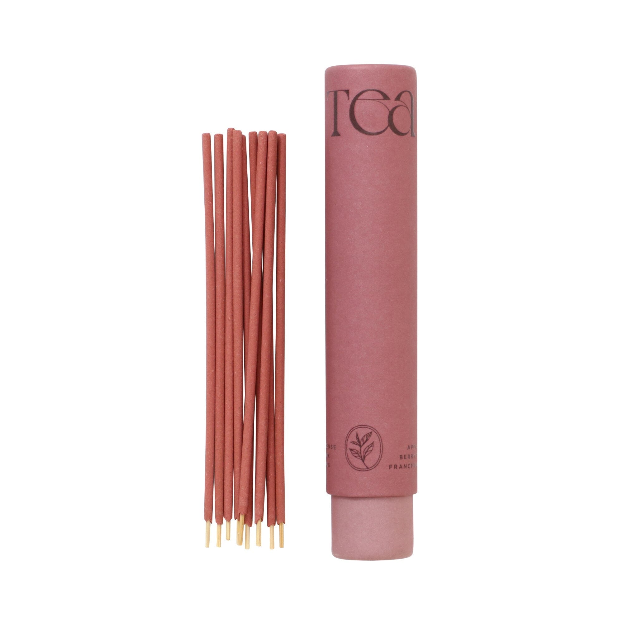Premium Apple Berry Scented Tea Incense Sticks - Pack of 10 | Aromatic Herbal Tea Fragrance for Relaxation, Meditation & Home Decor