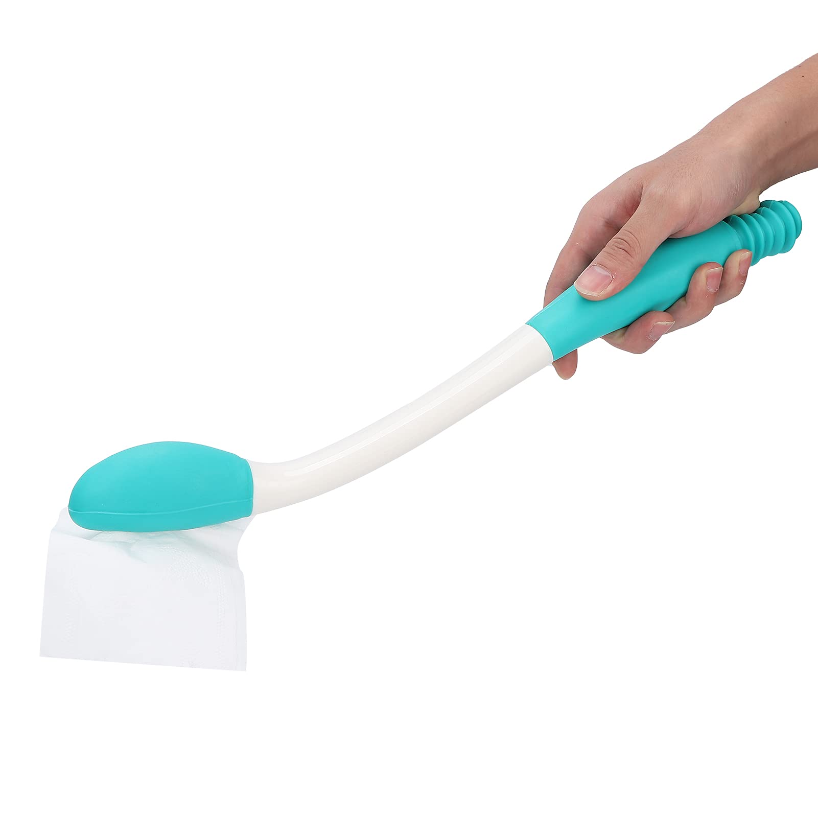 Long Reach Comfort Wipe Toilet Paper Aid - 40cm Self Wipe Assist Holder for Elderly & Disabled - Bathroom Hygiene Tool for Enhanced Independence (Ideal for Limited Mobility & Post-Surgery Care)