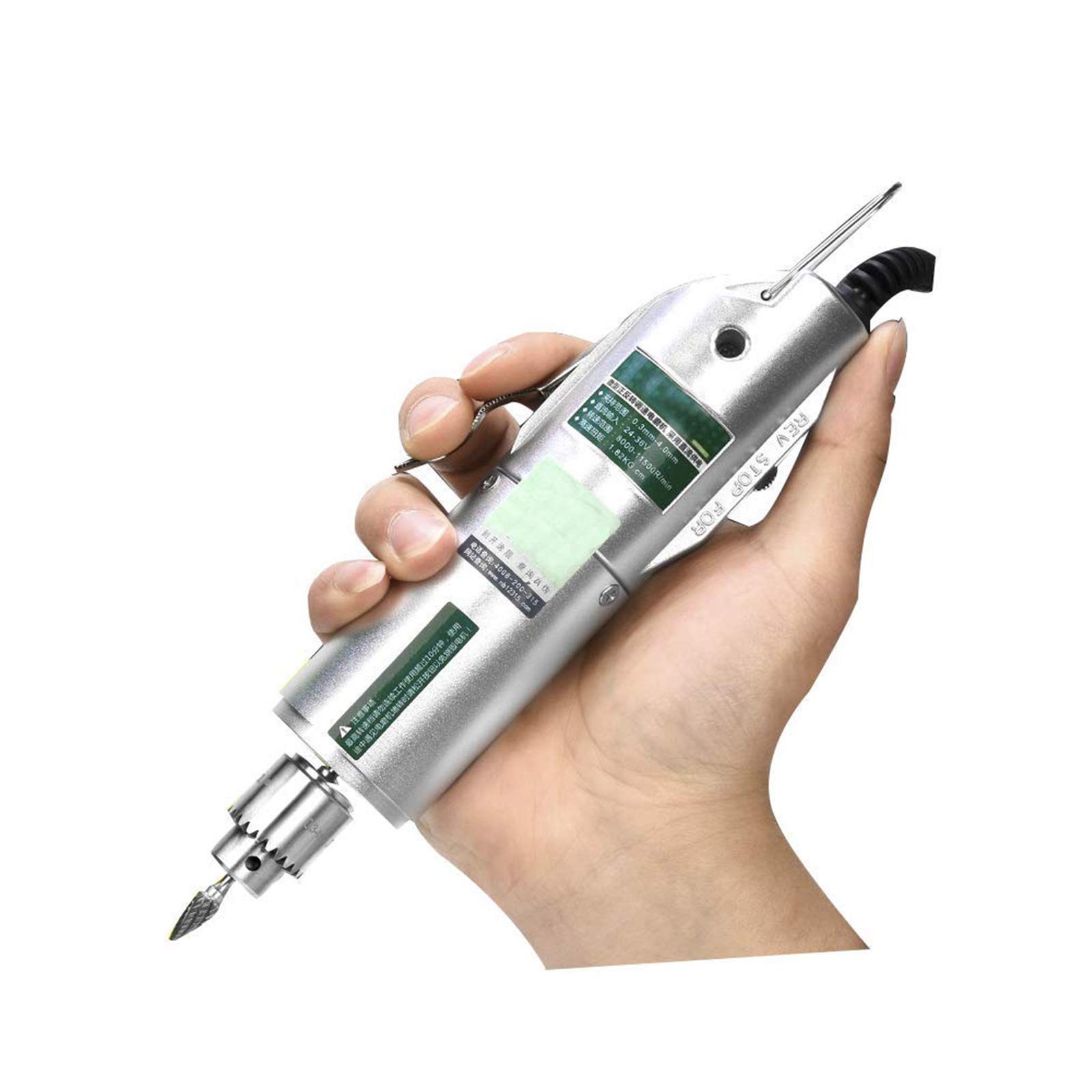 YUCHENGTECH Electric Wood Carving Tool - Mini DIY Engraving Chisel Machine for Soft Wood & Root Carving - Perfect for Woodworking, Sculpting, and Craft Projects