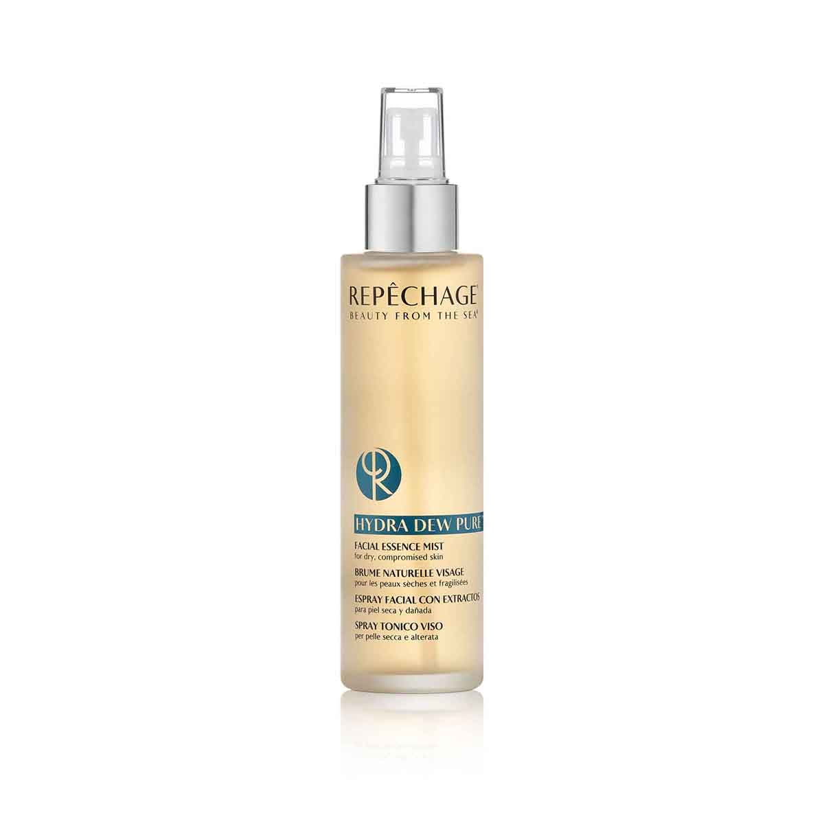 Hydra Dew Pure™ Facial Essence Mist - Hydrating Face Spray with Hyaluronic Acid & Vitamin E | Refreshing Facial Mist for Dry Skin, Makeup Setting & On-the-Go Skincare