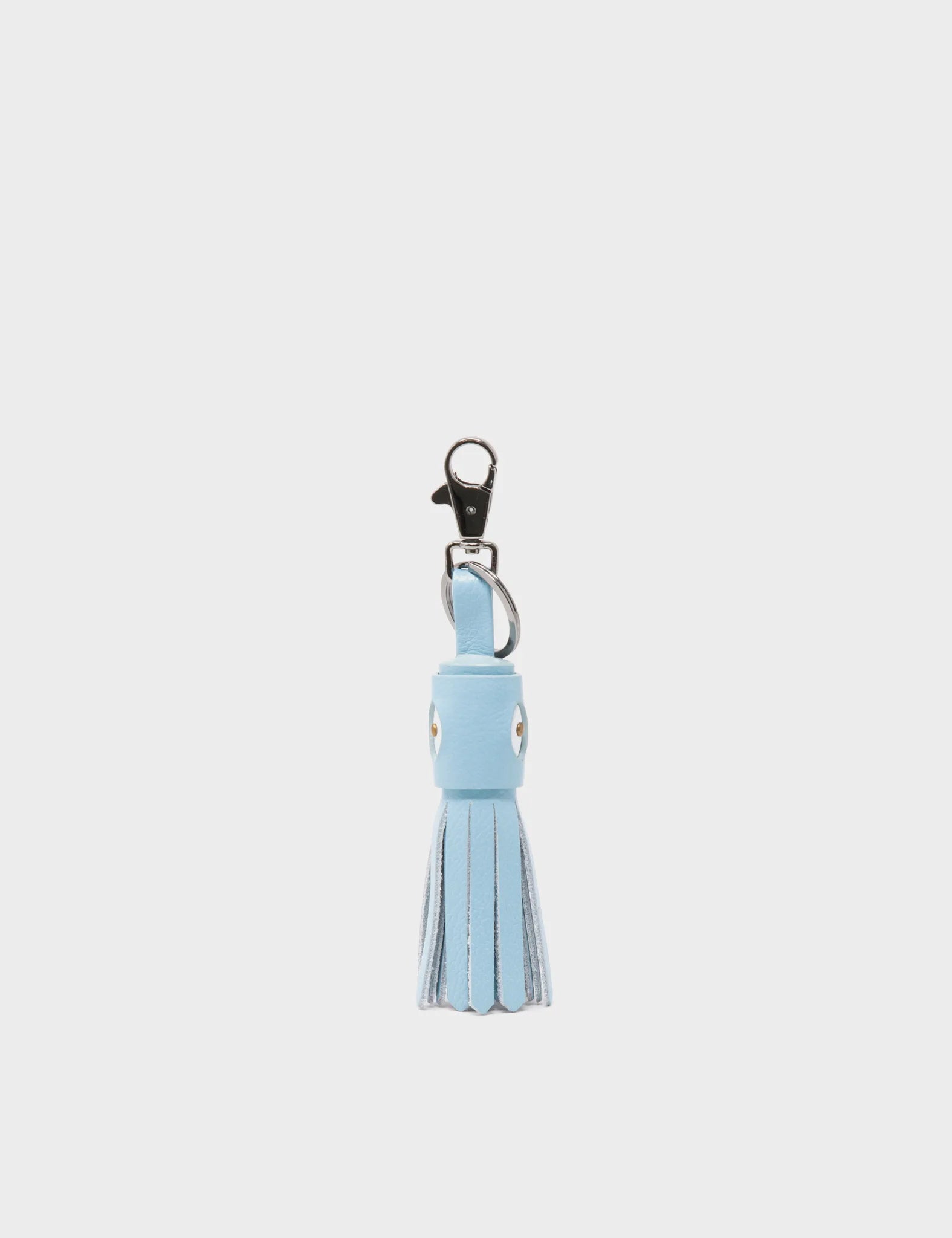Callie Marie Hue Charm Stratosphere Blue Leather Keychain - Stylish & Durable Accessory for Keys, Bags & Gifts | Perfect for Everyday Use, Travel & Fashion Enthusiasts