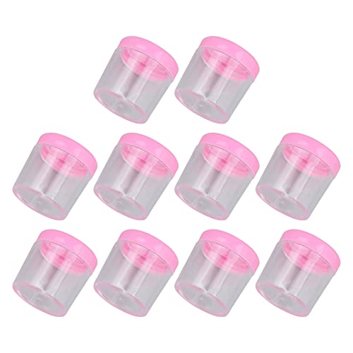 10pcs 0.7oz Leakproof Empty Cream Jars - Portable Professional Cosmetic Containers for Lip Balm, Lotion & Beauty Products | Perfect for Travel, DIY Skincare & Salon Use