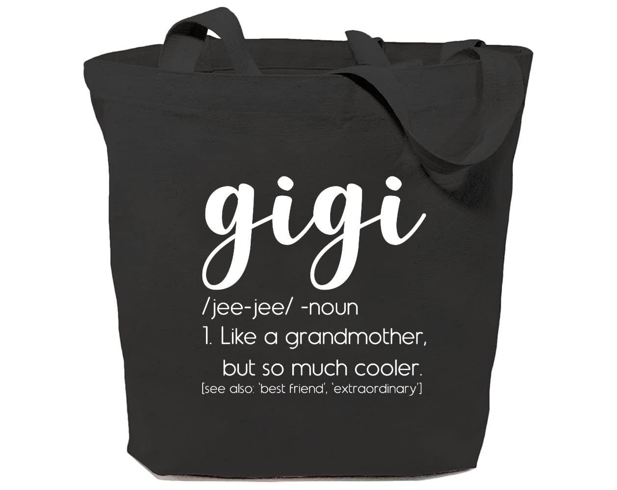 Minimalist Canvas Tote Bag for Women - Shopping & Travel Gift for Mom