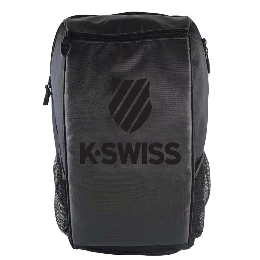 K Swiss Tennis Backpack for Men & Women - Durable Sports Bag for Tennis, Gym, Travel & School - Lightweight & Water-Resistant