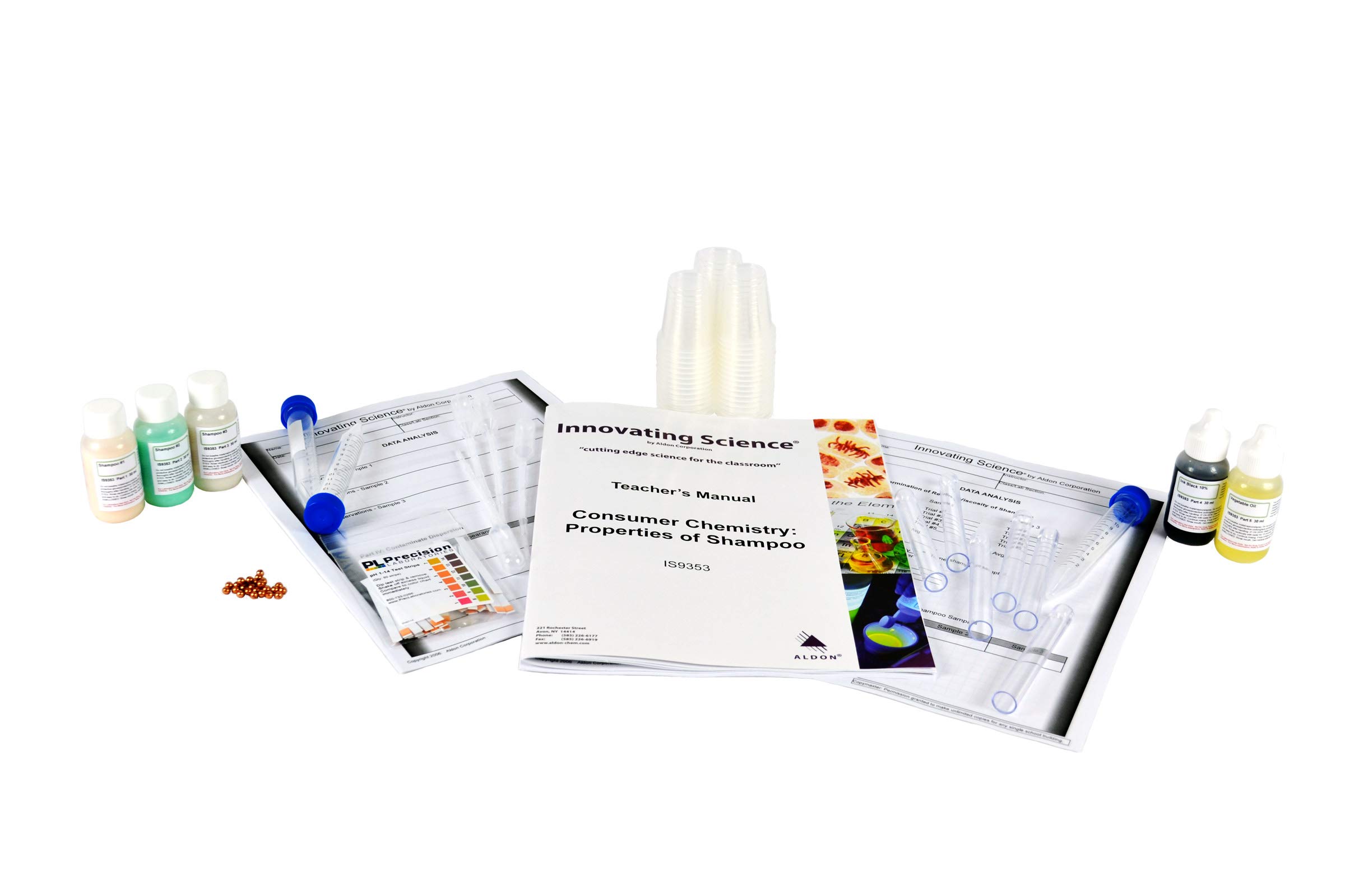 Best Science Experiment Kit for Kids - Explore Shampoo Properties & Chemistry | STEM Learning Activity for Classroom & Home Education
