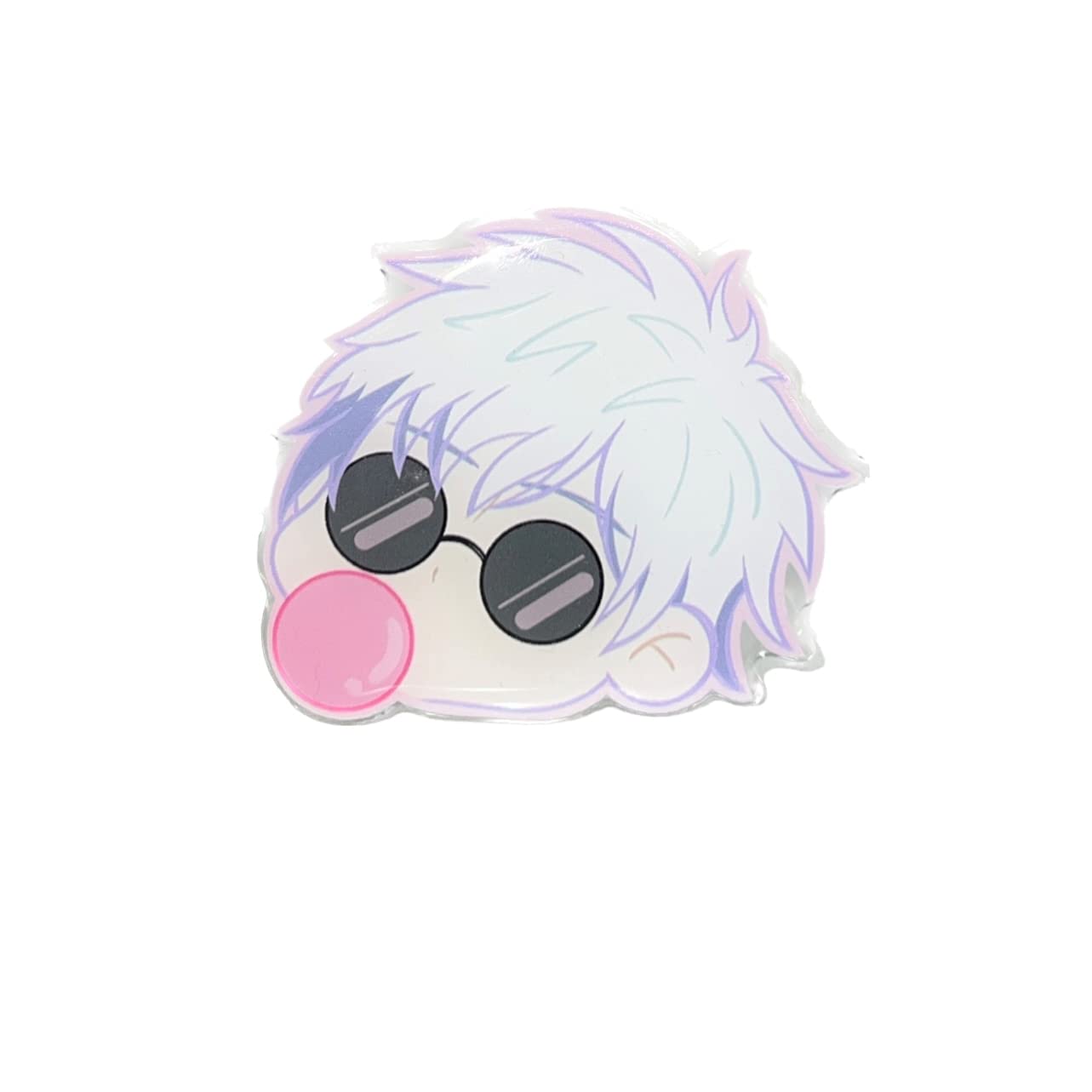 Adorable Chibi Phone Grip - Anti-Slip Phone Holder & Stand with Ultra Strong Grip - Perfect for iPhone, Samsung & Smartphones - Ideal for Gaming, Selfies & Hands-Free Viewing