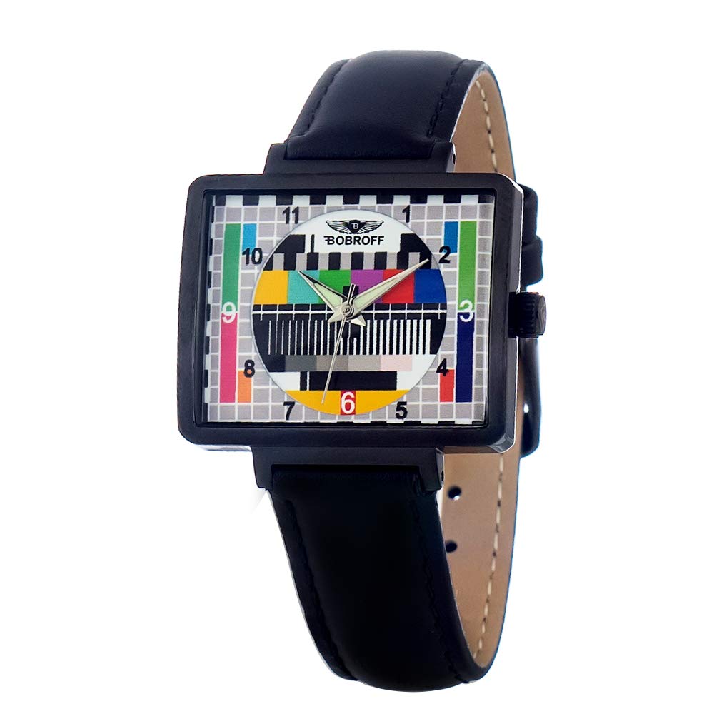 BOBROFF Stainless Steel Women's Watch with Black Dial - Elegant & Durable Timepiece for Office, Party & Everyday Wear