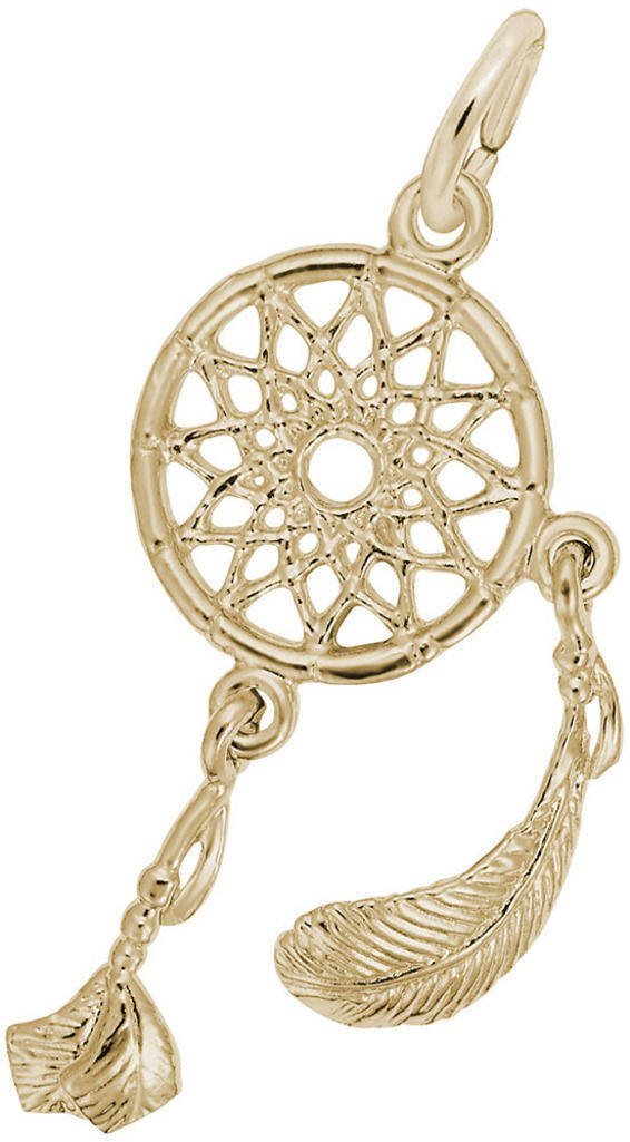 Rembrandt Dream Catcher Charm - Elegant Bohemian Style Pendant for Necklace, Jewelry Making & Spiritual Protection | Perfect for Boho Fashion, Gift Giving & Home Decor