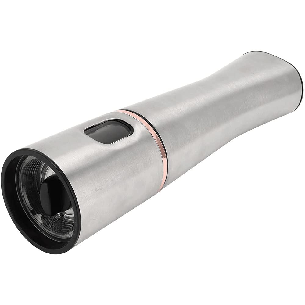 Premium Traditional Pepper Mill & Salt Grinder - Adjustable Ceramic Grinder with Ergonomic Handle for Freshly Ground Spices - Perfect for Kitchen, Dining Table & Gourmet Cooking
