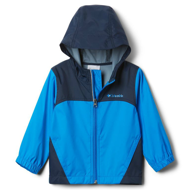 Columbia Hyper Blue Glennaker Toddler Rain Jacket - Waterproof Lightweight Windbreaker for Boys & Girls - Perfect for Outdoor Play, Hiking & Rainy Day Adventures