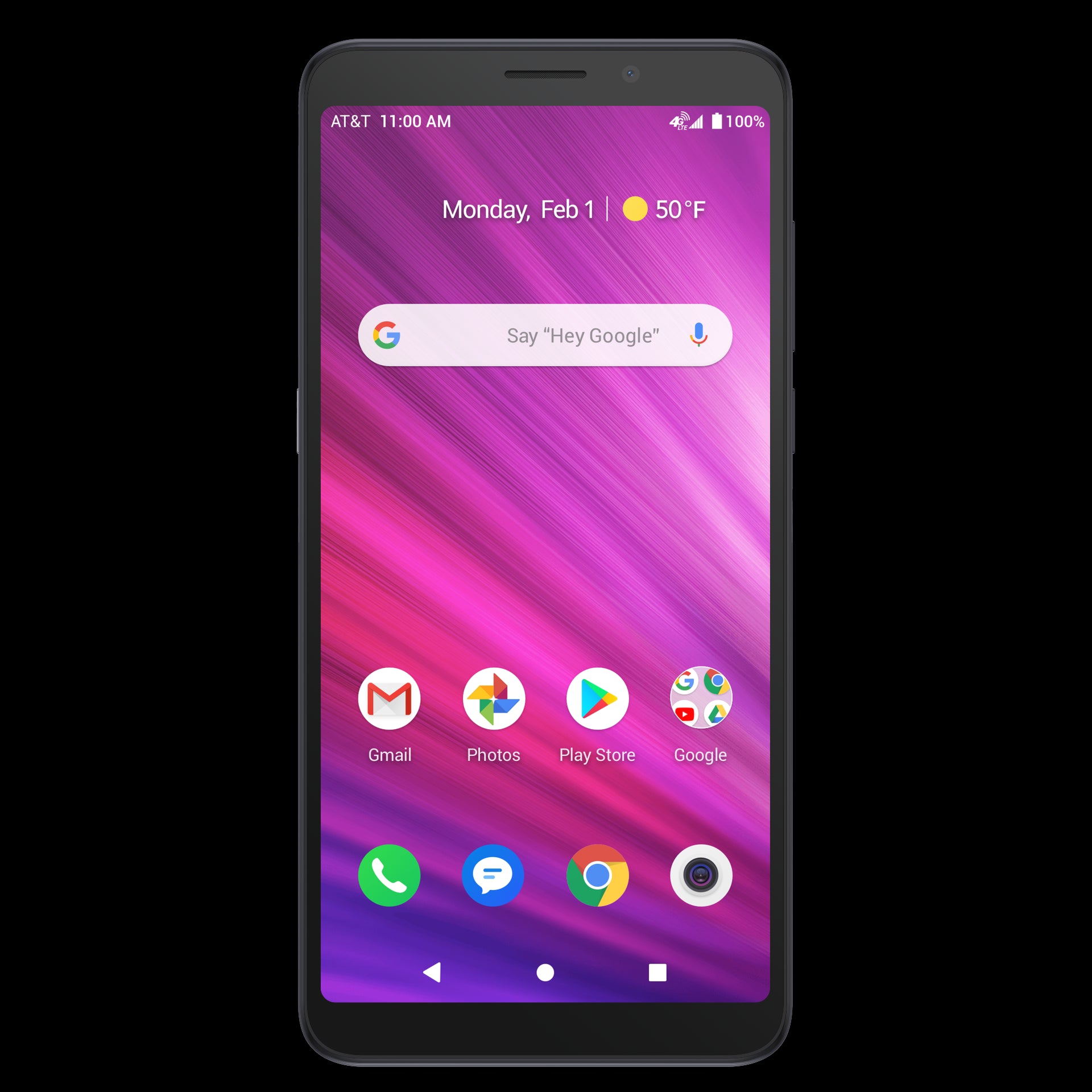 Alcatel 5004R AT&T Axel 32GB Smartphone - Metallic Wave Design, Prepaid Unlocked, HD Display & Long Battery Life - Perfect for Travel, Business & Everyday Use