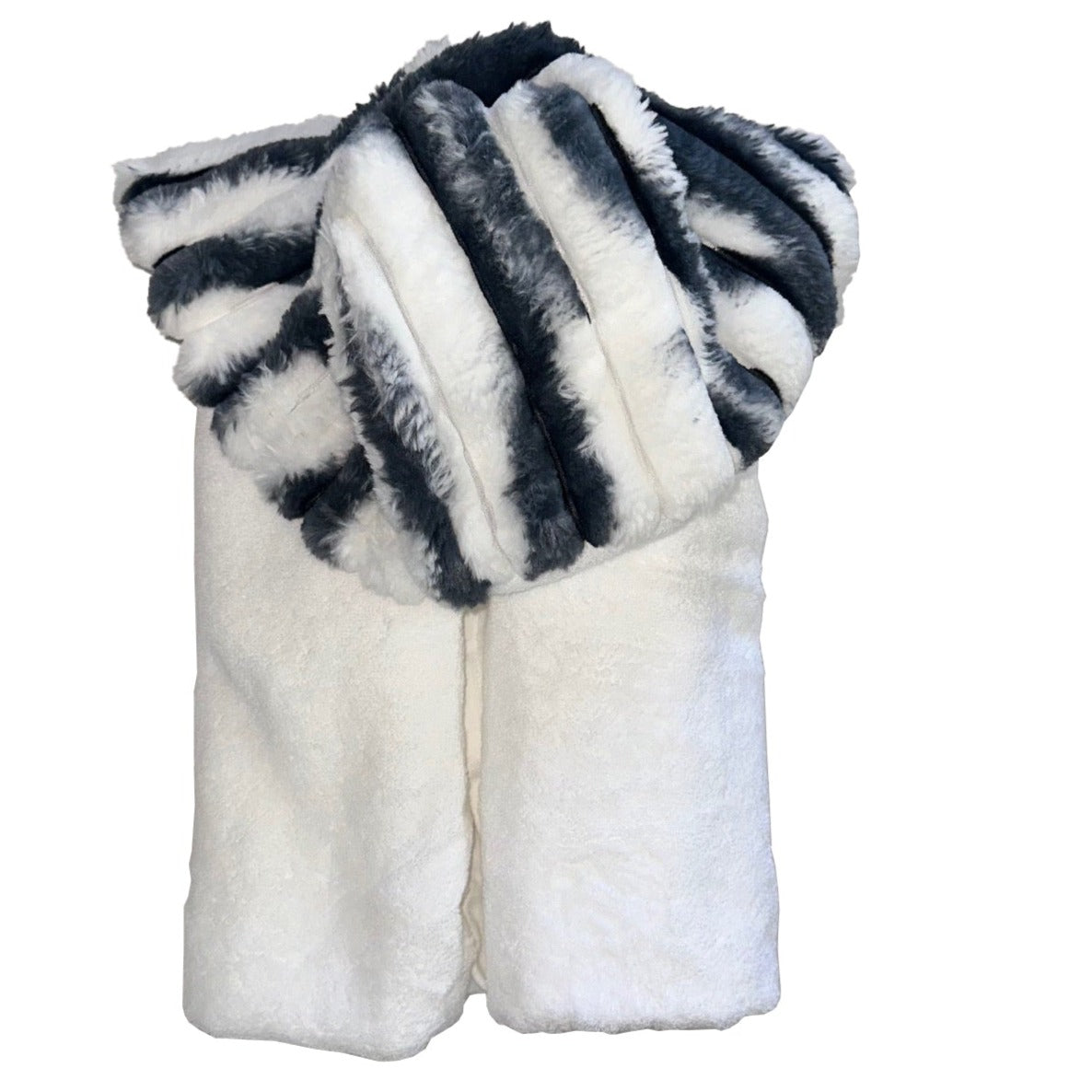 Oversized Hooded Towel - Navy/White Confetti Pattern - Soft & Absorbent Bath Towel for Adults, Kids, Beach, Pool & Spa