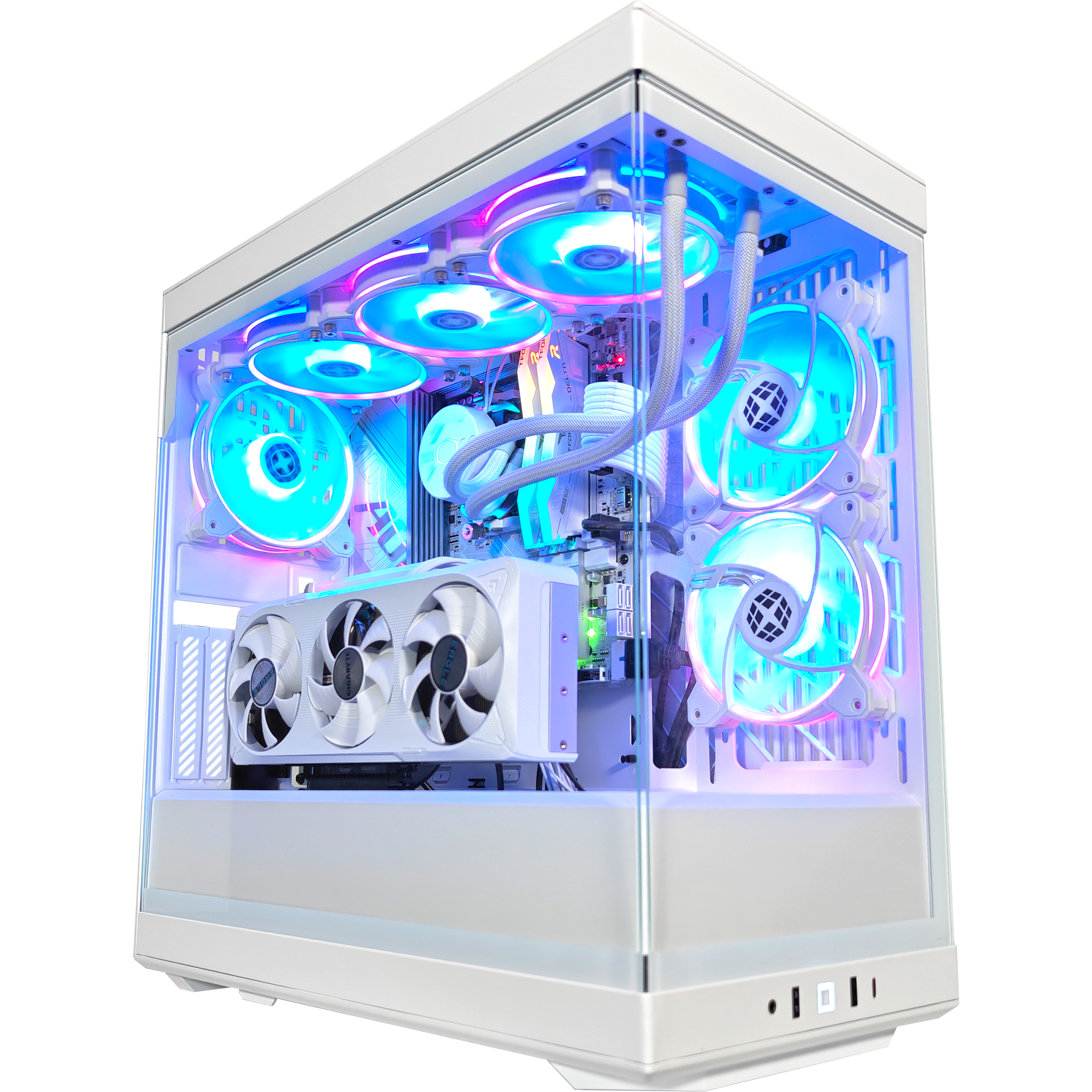 Y40 Ghost Extreme Gaming PC - Ready to Ship | High Performance Desktop Computer for VR, Streaming & Esports | Perfect for Gamers & Content Creators