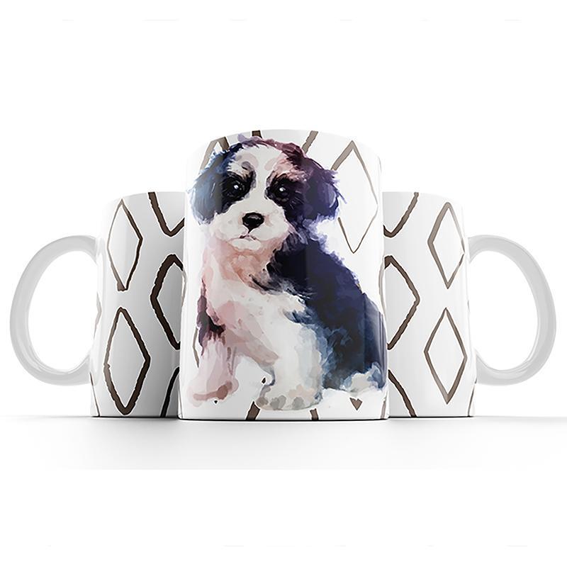 Stylish Ceramic Coffee Mug for Dogs - Perfect Pet Lover Gift for Dog Owners, Home & Office Use
