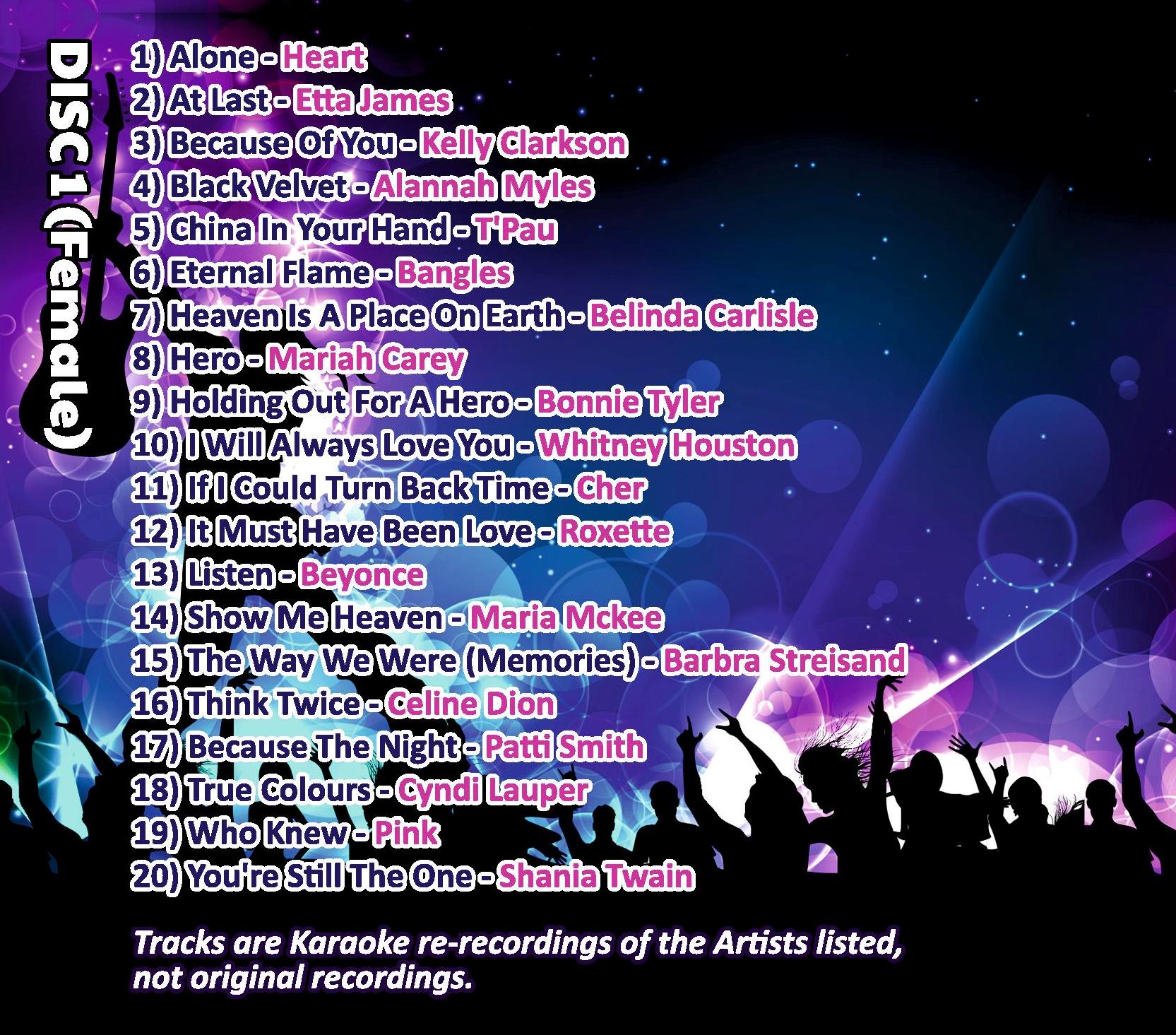 Mr Entertainer Big Karaoke Hits of Power Ballads - Best Karaoke Songs for Parties, Singing & Entertainment | Perfect for Home, Bars & Events