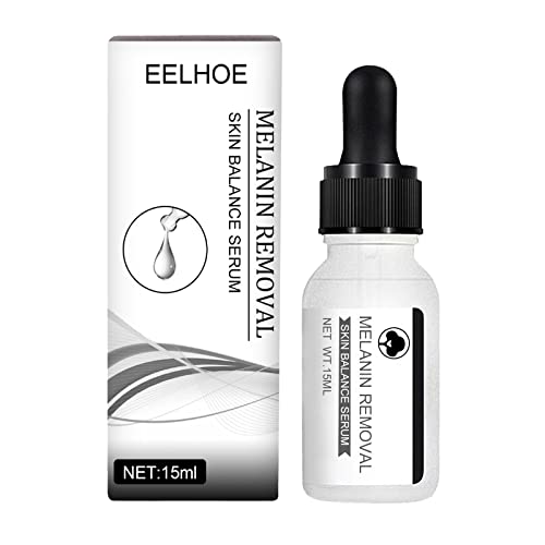 FeiFei66 Melanin Removal & Skin Brightening Serum - Pure Collagen Treatment for Melasma, Pigmentation & Anti-Aging - 15ml Moisturizing Facial Essence (White) | Dark Spot Corrector for Face, Neck & Hands | Day & Night Use for Even Skin Tone