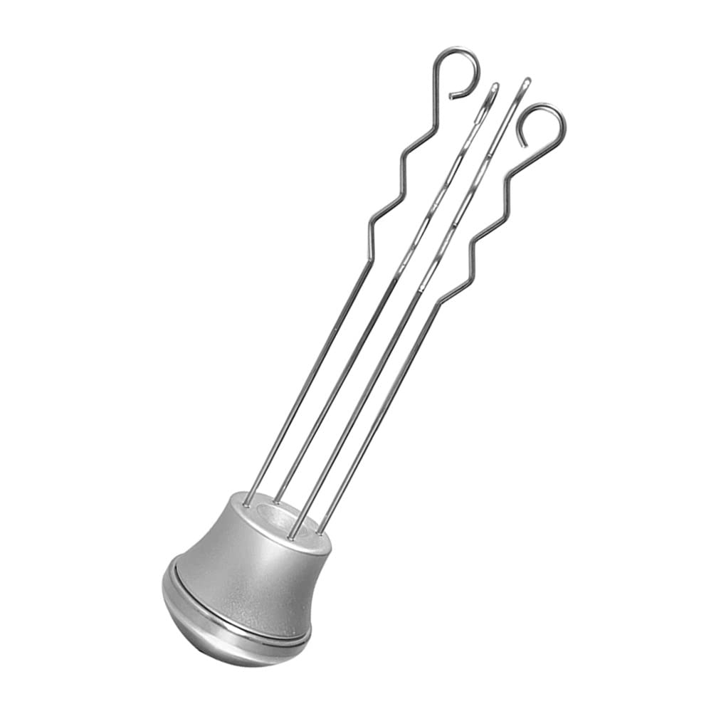 Premium Solid Wood Handle Needle Coffee Tamper - Professional Espresso Distributor & Leveler Tool for Baristas - Perfect for Home & Cafe Coffee Brewing