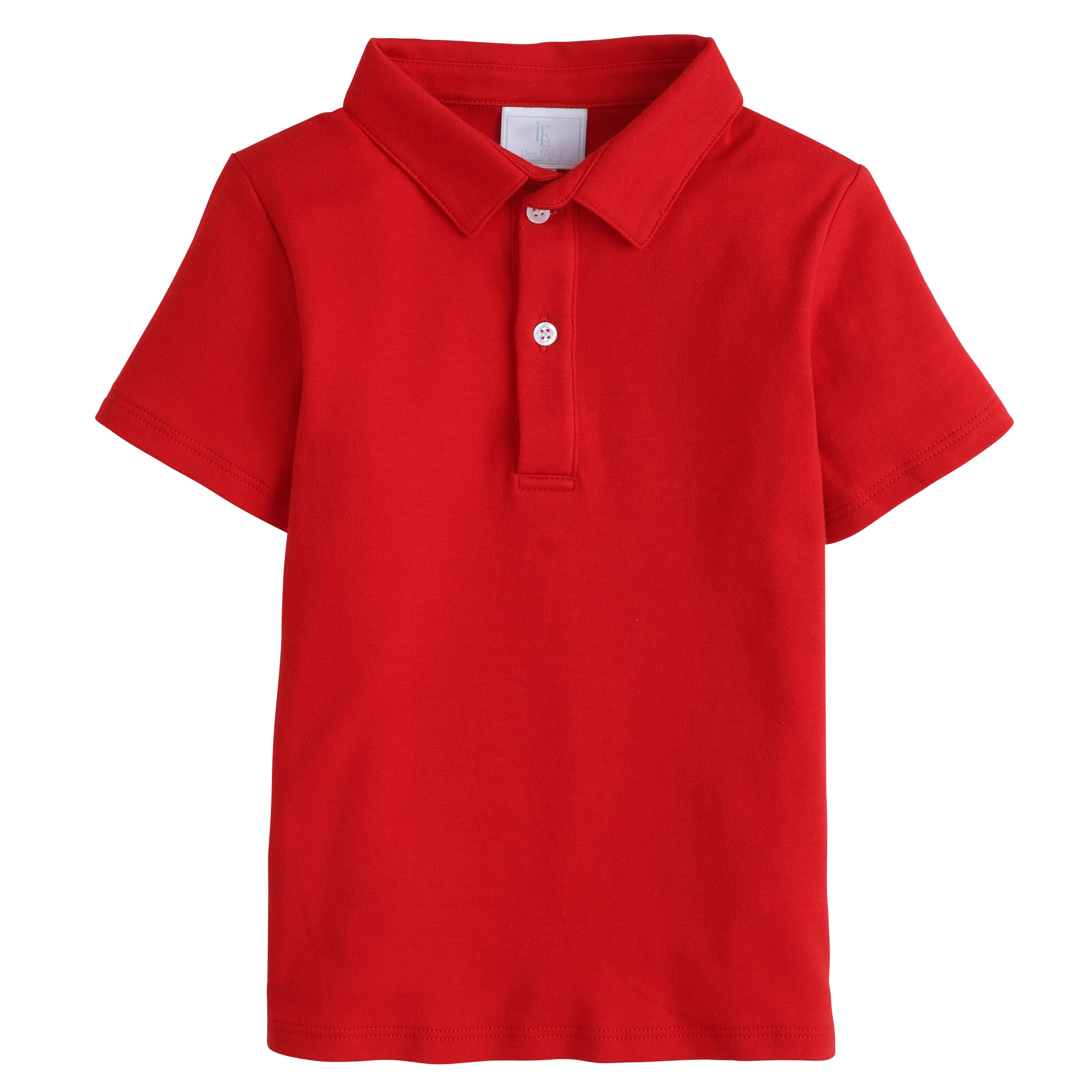 Men's Short Sleeve Polo Shirt - Breathable Cotton, Classic Fit, Red | Perfect for Casual Wear, Golf & Summer Outfits