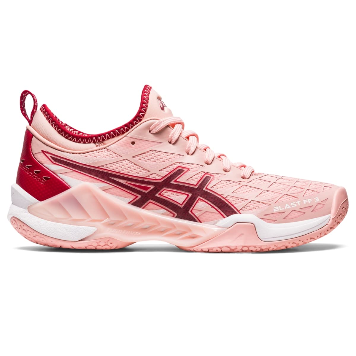 ASICS Blast FF 3 Women's Tennis Shoes - Frosted Rose/Cranberry - Size 6 B (M) - Lightweight & Supportive for Court Play & Training
