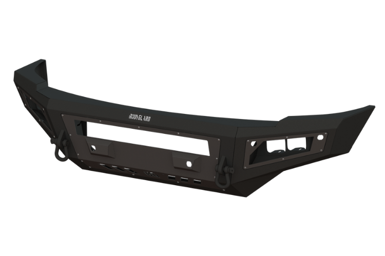 **2019-2021 Chevy Silverado 1500 Bodyguard GAC19AN1T Front Bumper - A2L Base Single Light Bar, No Sensor Cutouts | Off-Road Protection & Custom Truck Upgrade**
